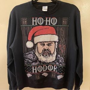 Ho Ho Hodor Game of Thrones Ugly Christmas Sweater